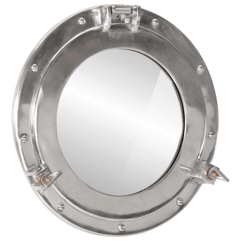 Miroir hublot pour agrandir un couloir étroit avec fixation incluse