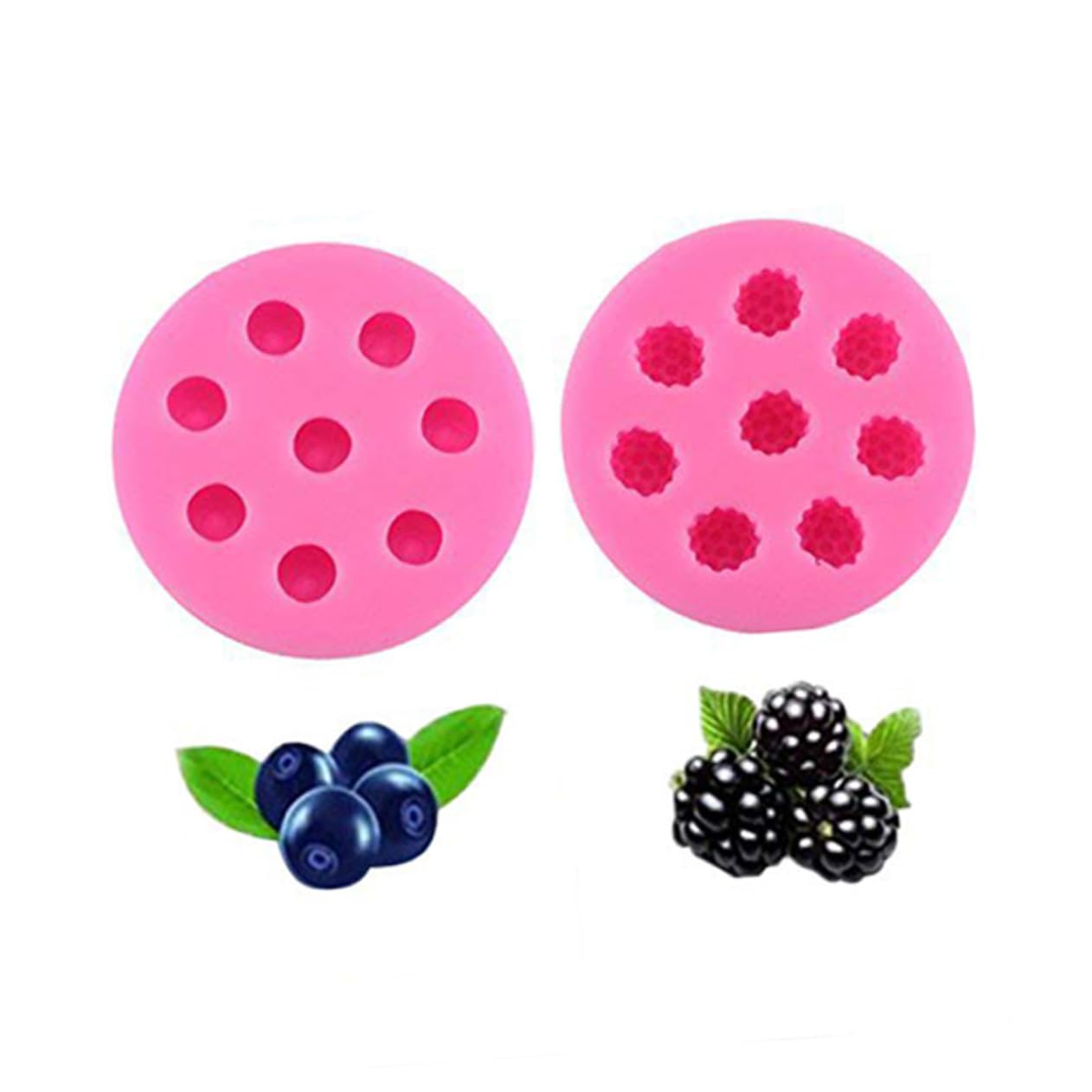 TOPBATHY 2 Pièces moule bricolage moule a gateau s à gâteaux s en silicone pour bougies de para gélatine à panettone en silicone outil de décoration de gâteau truquer