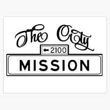 The City Mission District San Francisco Sticker Decal Laptop Car Window Vinyl 5"