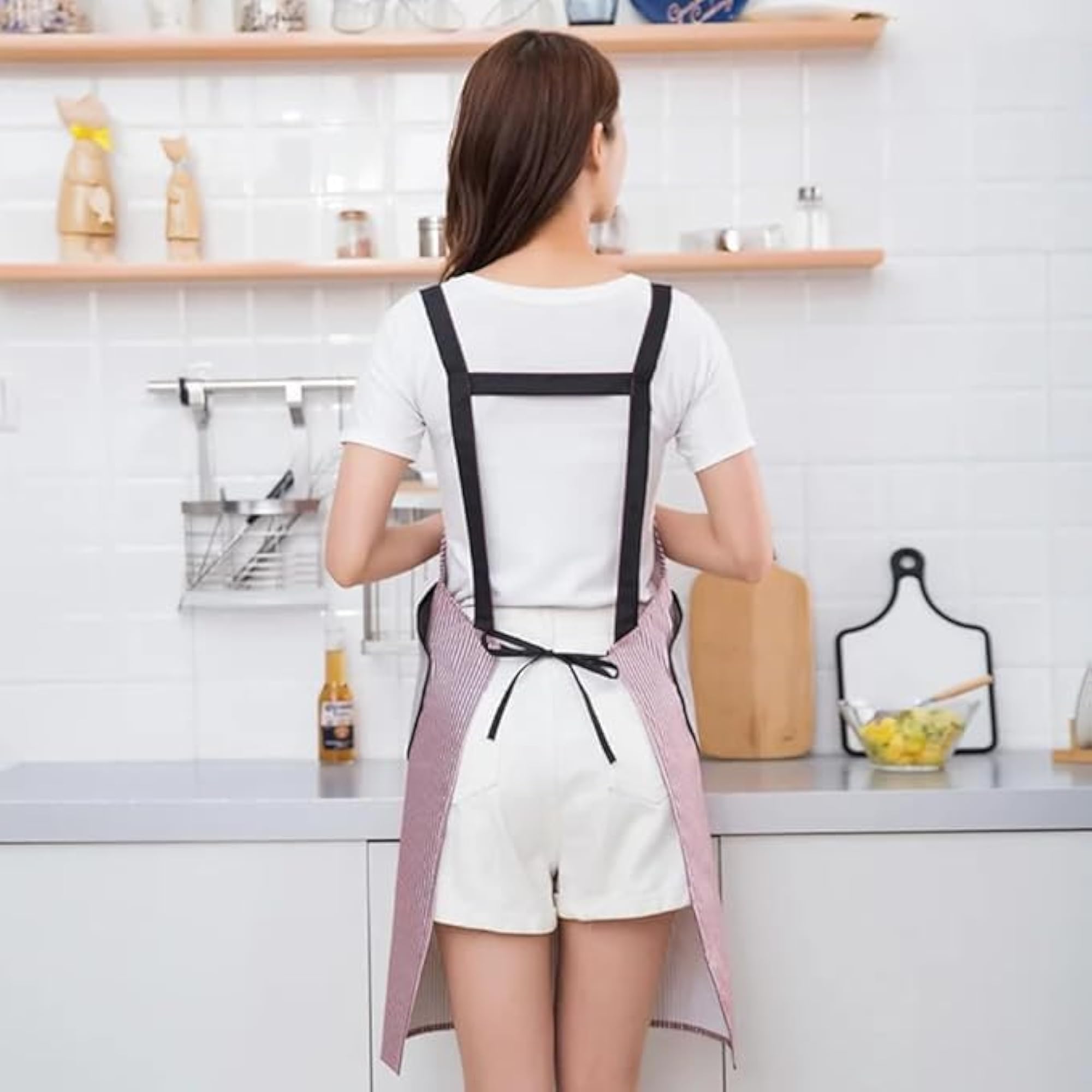 Mouse Pattern Waterproof Kitchen Bib Apron