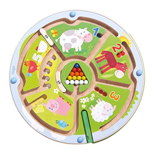 Haba Number Maze Magnetic Game Stem Toy Encourages Color Recognition, Fine Motor & Counting #TOP25