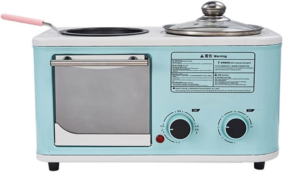 3-in-1 Breakfast Maker Bread Multi-Function Oven Omelette Steamer