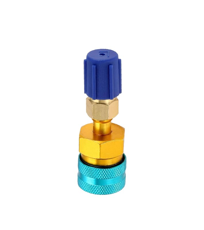 Kit de Adaptadores de Engate Rápido para Ar-Condicionado Automotivo R1234YF para R134a Mtsooning