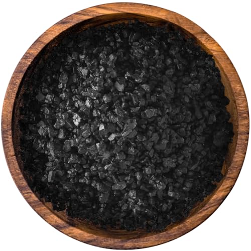 Foto von Bremer Gewürzhandel Hawaii Meersalz Black Lava, grob, schwarzes Salz aus Hawaii, Dekosalz, 100g
