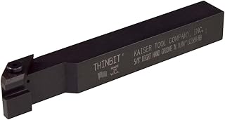 THINBIT LGS58R 5/8 inch, Right Hand Orientation, Straight toolholder. Use with Grooving, face Grooving, Threading and Parting Inserts.
