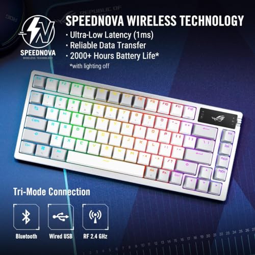 ASUS ROG Azoth Wireless Mechanical Gaming Keyboard - Image 3