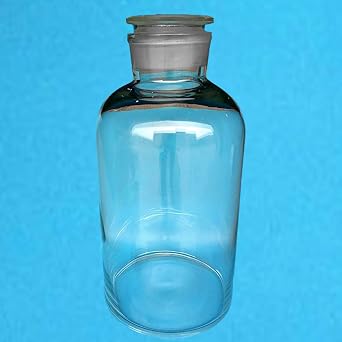 Wide Mouth Clear Glass Reagent Bottle Media Storage Bottle 30ml,60ml,125ml,250ml,500ml,1000ml,2500ml,5000ml,10L,20L 20000ml / 20L