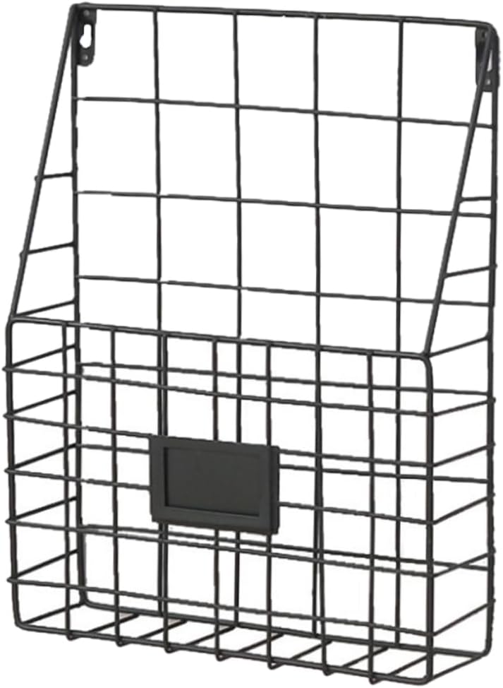 Desktop Organizer Book Cases Magazine Stand Books Book Organizer Document Storage Rack Desk Accessories Letter Holder Black