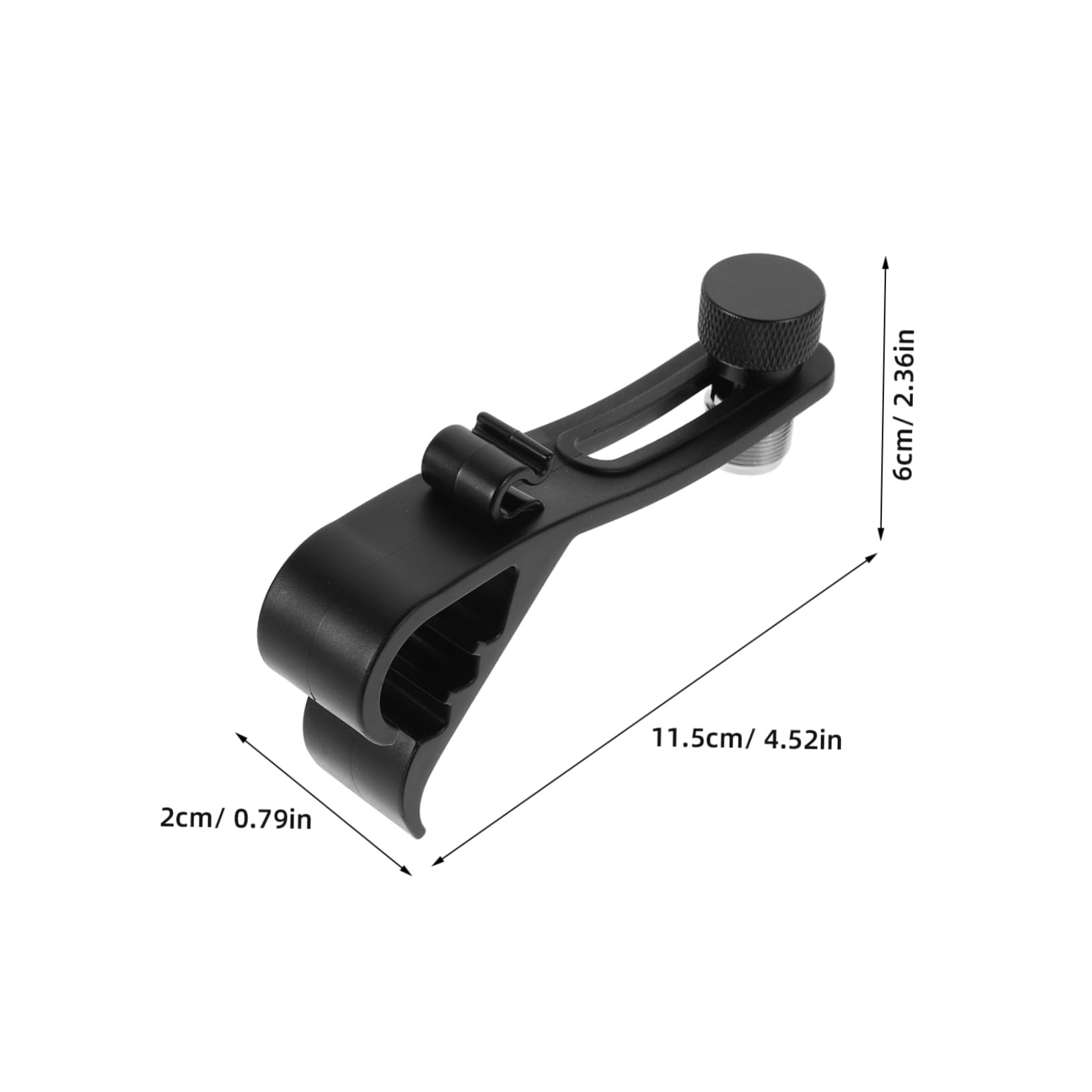 SUPVOX Microphone Fixed Drum Clip Drumstick Holder for Drum Set Mic Clamp Accessories Instrument Clip Mount