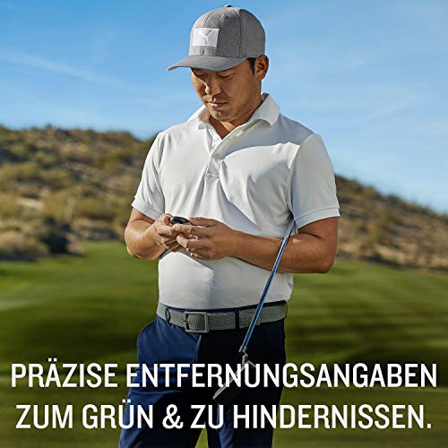 Garmin Approach G12 - GPS-Golfgerät mit Entfernungsangaben zum Grün & zu Hindernissen. 1,3“ Display, Messung & Aufzeichnung von Schlagweiten. 30 h Akku, für 42.000 Golfplätze weltweit, Schwarz