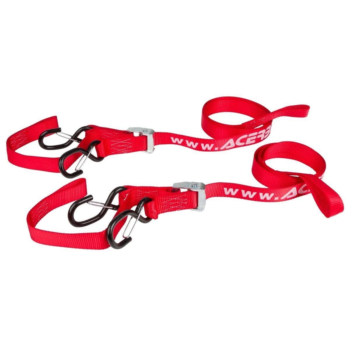 Acerbis cinghia rossa, 35 mm, Rot