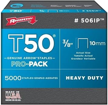 Staples T50 3/8 Pk5000