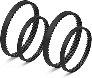 JEDELEOS Replacement Belt Set for Bissell ProHeat 2X Upright and Lift-Off Deep Cleaner, Replace Parts 203-6688 & 203-6804 (2-Set)