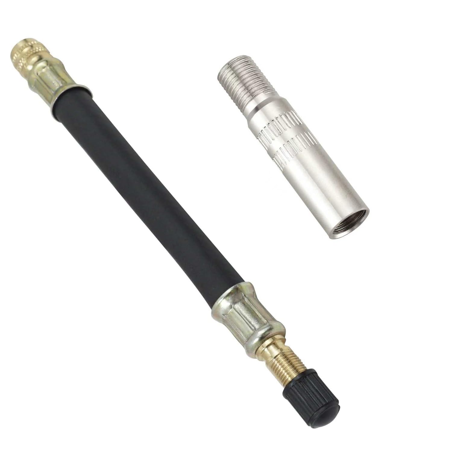 Prolunga Valvola Flessibile Per Monopattino Elettrico/Benzina – 130 Mm In Alluminio