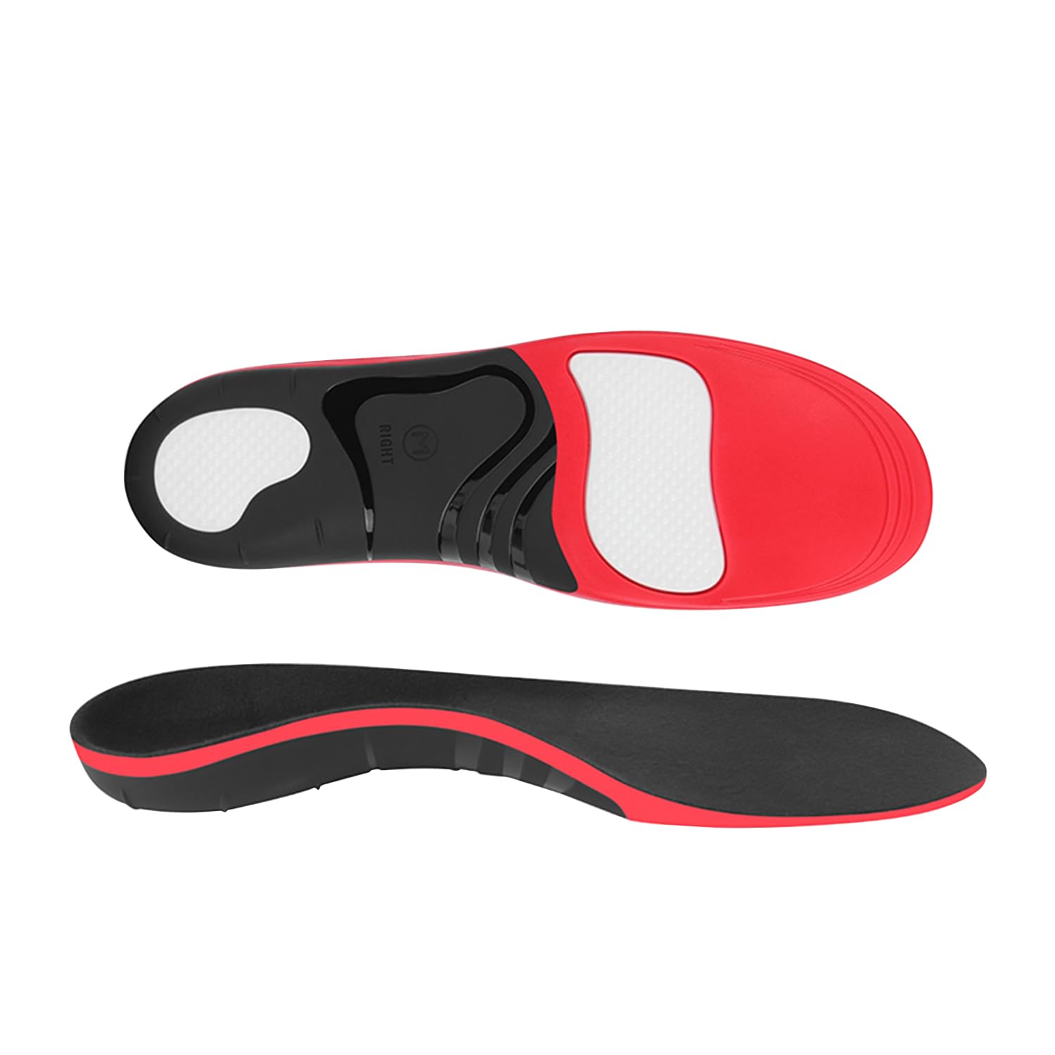 Dr Foot High Arch Support Insoles | Shoe Inserts For Plantar Fasciitis, Flat Feet, Feet Pain, Heel Spur Pain |For All Day Comfort & Support & Shock Absorption | For Men and Women -1 Pair (Small Size) (B0CG9FC95N) Amazon Price History, Amazon Price Tracker