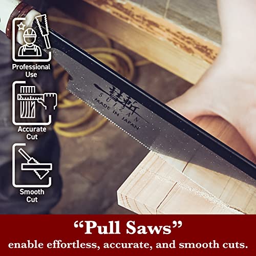 Suizan Japanese Hand Saw 8 Inch Dozuki Dovetail 0.2Mm Blade Pull Saw For Kumiko And Shoji #TOP2