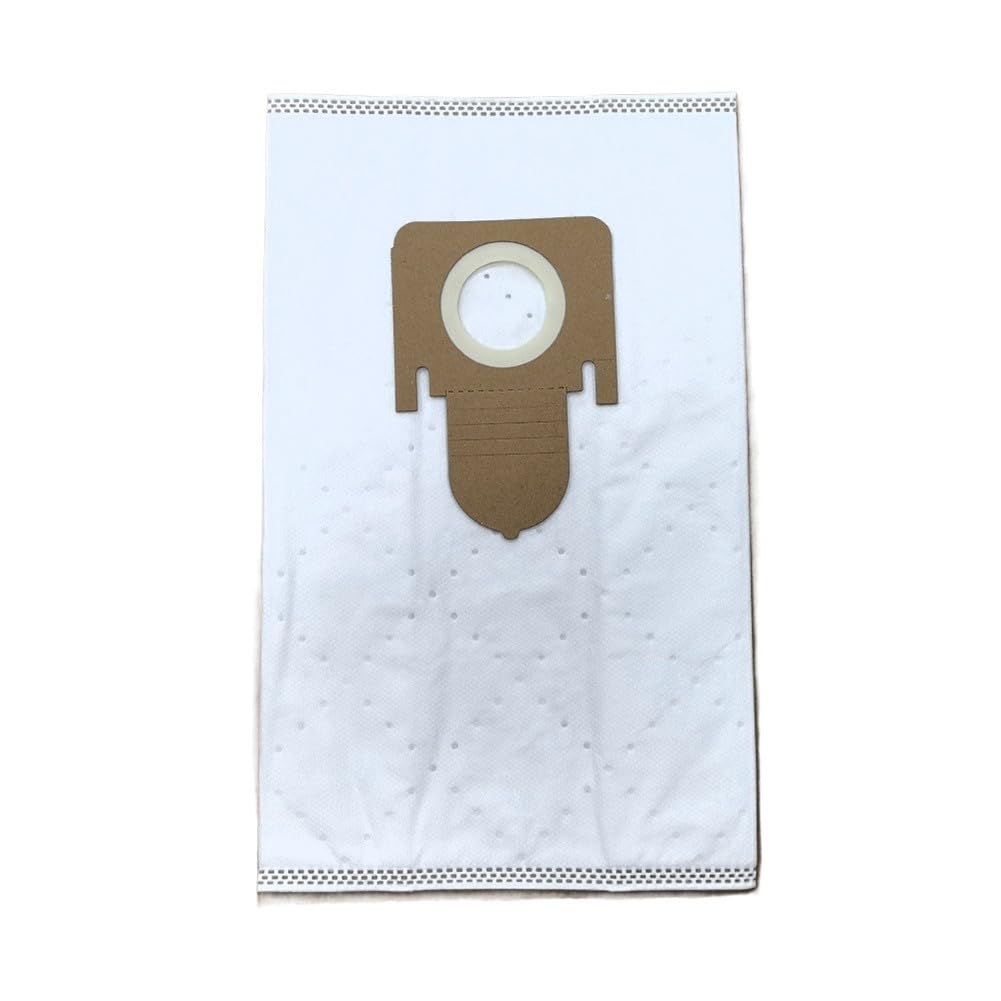 Sacs d'aspirateur en non-tissé à 5 couches compatibles avec Thomas pour Aqua PET & Family - Sacs à poussière en non-tissé - Ajustement précis pour débris secs et humides - Blanc