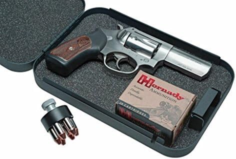 Gun Safety solutions Full Size Handgun Safe Vault Security Pistol Case Combination Combo Lock Box (1 Pack)