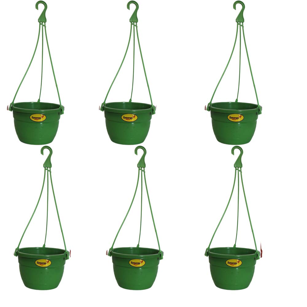 Colorful Hanging Flower Pots - Set of 6 -7