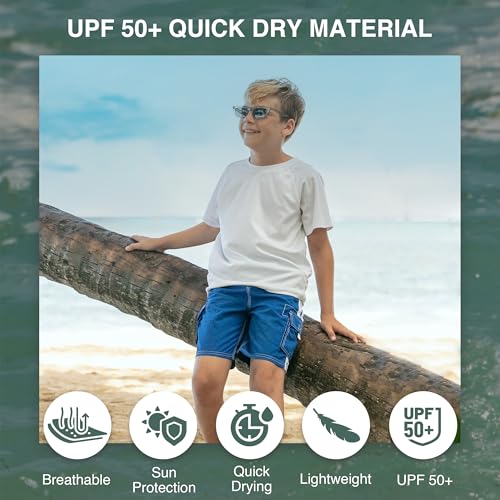 Image of Kanu Surf Boys' Paradise Floral Swim Trunk