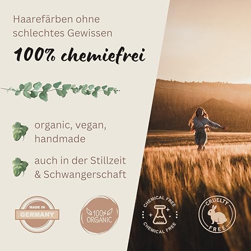 Henna-Haarfarbe Thats me Organic Profi Pflanzenhaarfarbe