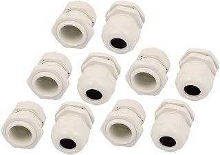 New Lon0167 PG11 Waterproof IP68 Safety Nylon Cable Gland Connector Joints White 10pcs(PG11 wasserdichte IP68-sicher-heits-Nylon-Kabelverschraubung-VerbindungsstÃ¼cke weiÃŸ 10St