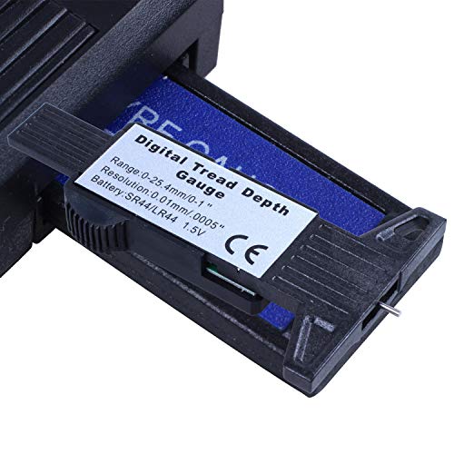 Digitale dieptemeter remklauw loopvlak dieptemeter LCD loopvlakmeter - Image 6