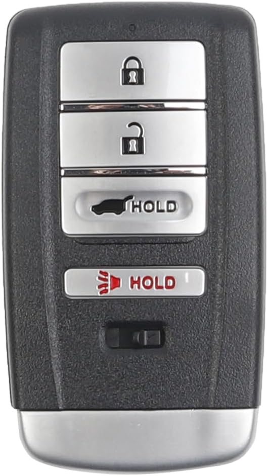 Dasbecan 4 Buttons Key Fob Replacement Compatible with Acura MDX 2014-2020, RDX 2016-2018 Smart Keyless Entry Remote Control SUV Replace# FCC ID: KR5V1X, P/N: A2C32523200 A2C32523300