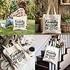 AILOONG Cotton Canvas Women's Bags our family is rooted in love quote typography 12 oz thick fabric Skin-friendly material 31x36cm Medium #5