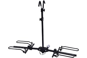 Goplus 2 Bike Hitch Rack for 1-1/4 and 2 Inch Hitches