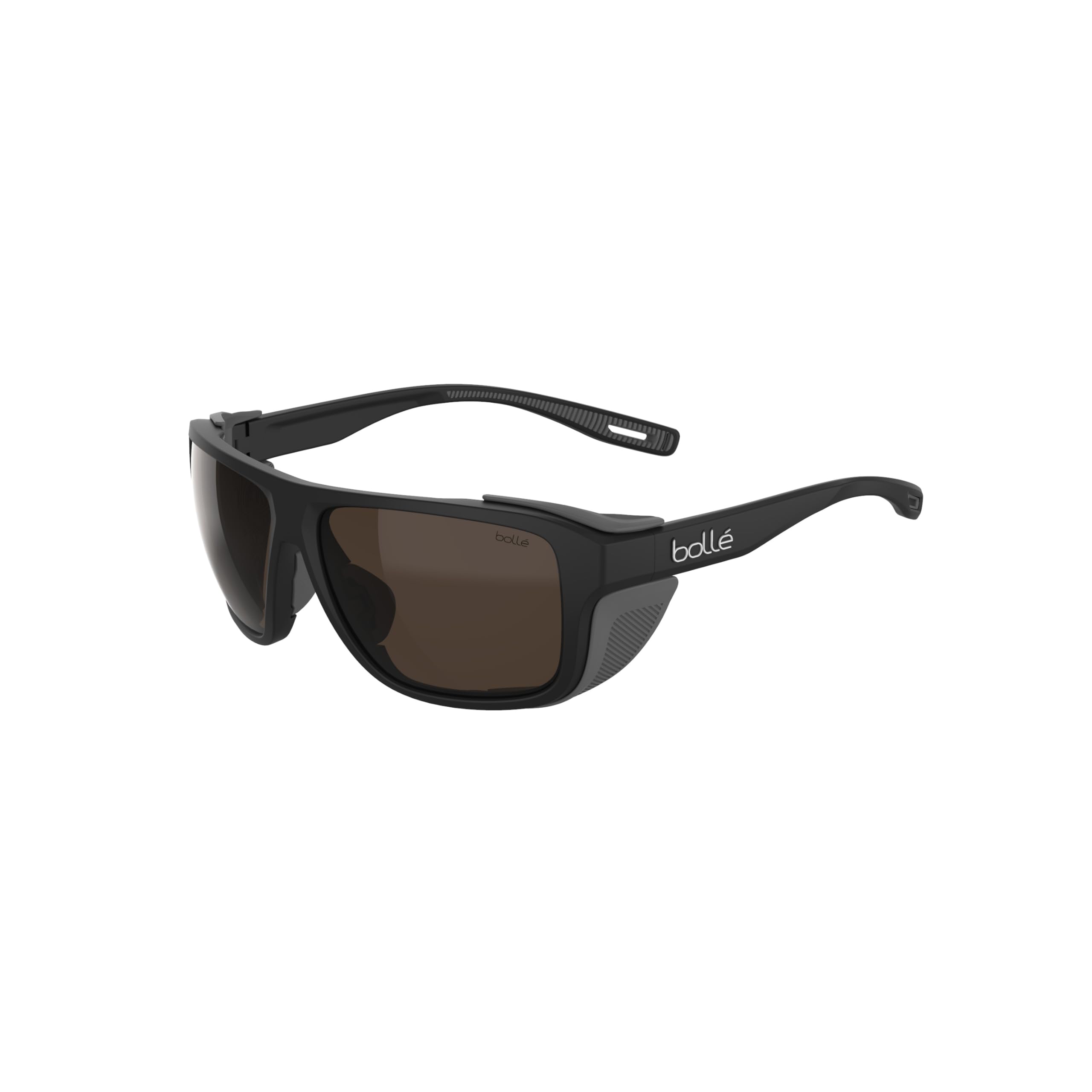 Bollé PATHFINDER Black Matte 100 Gun - Lunettes de soleil - Black Matte II 100 Gun - Taille M - Unisexe - Adulte