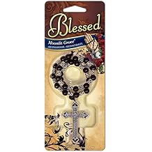American Covers inc Blessed by Refresh Your Car! E300858200 Metal Cross, Moonlit Grove
