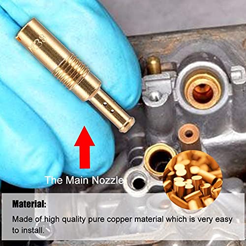 Carburatore Principale con Set Kit,20 Pezzi Kit