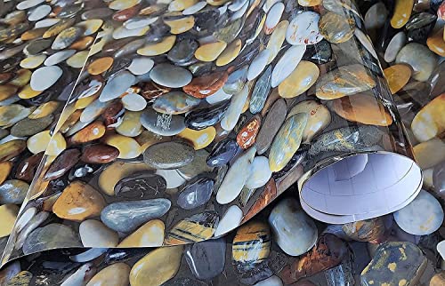 Image of Self Adhesive Wallpaper for Furniture, Almirah, Table Top, Wardrobe, Kitchen, Cupboard Decal & Door| Kitchen Wall Paper Sticker DIY PVC Self Liner Vinyl Stickers. (Stone Marble, 24x48 Inch)