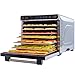 Produktbild Dörrautomat Edelstahl - Dörrgerät mit Temperaturregler (35-75°C) zum Trocknen von Obst, Pilzen und Fleisch - Dürrautomaten 650W mit 24H Timer-Funktion - Dehydrator Food Vita5 (7 Etagen)