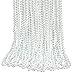 GIFTEXPRESSⓇ Pack of 12, 6mm 33 Inch Strand Pearl Bead Necklaces Flapper Beads Party Accessory Party Favor Great for Gatsby themed party/Tea Party/Bridal Shower