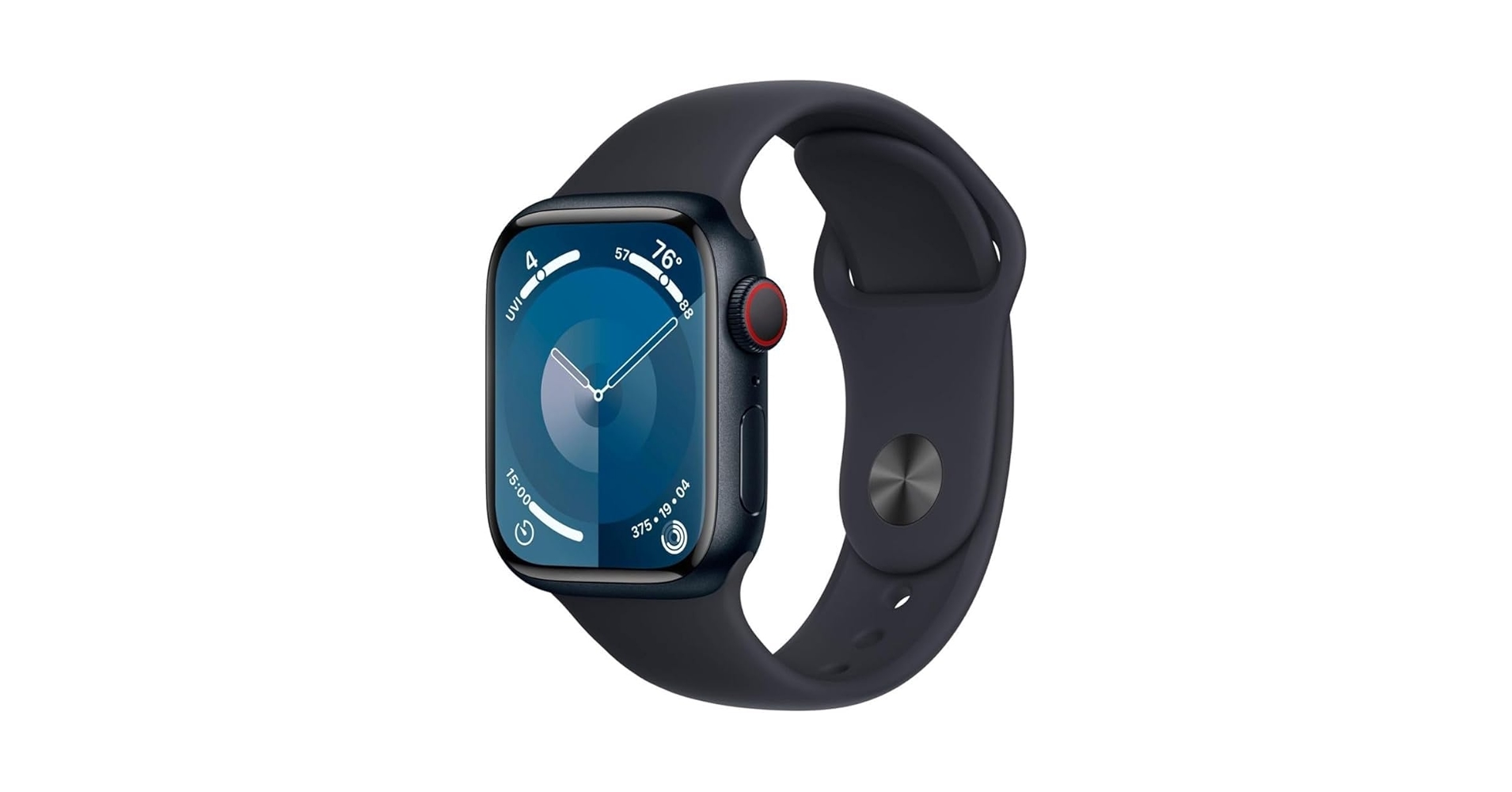 Apple Watch - 新品同様 Apple Watch Series 9 GPS 45mm ミッドナイト M888 Refurbished Apple Watch Series 9 GPS + Cellular, 45mm