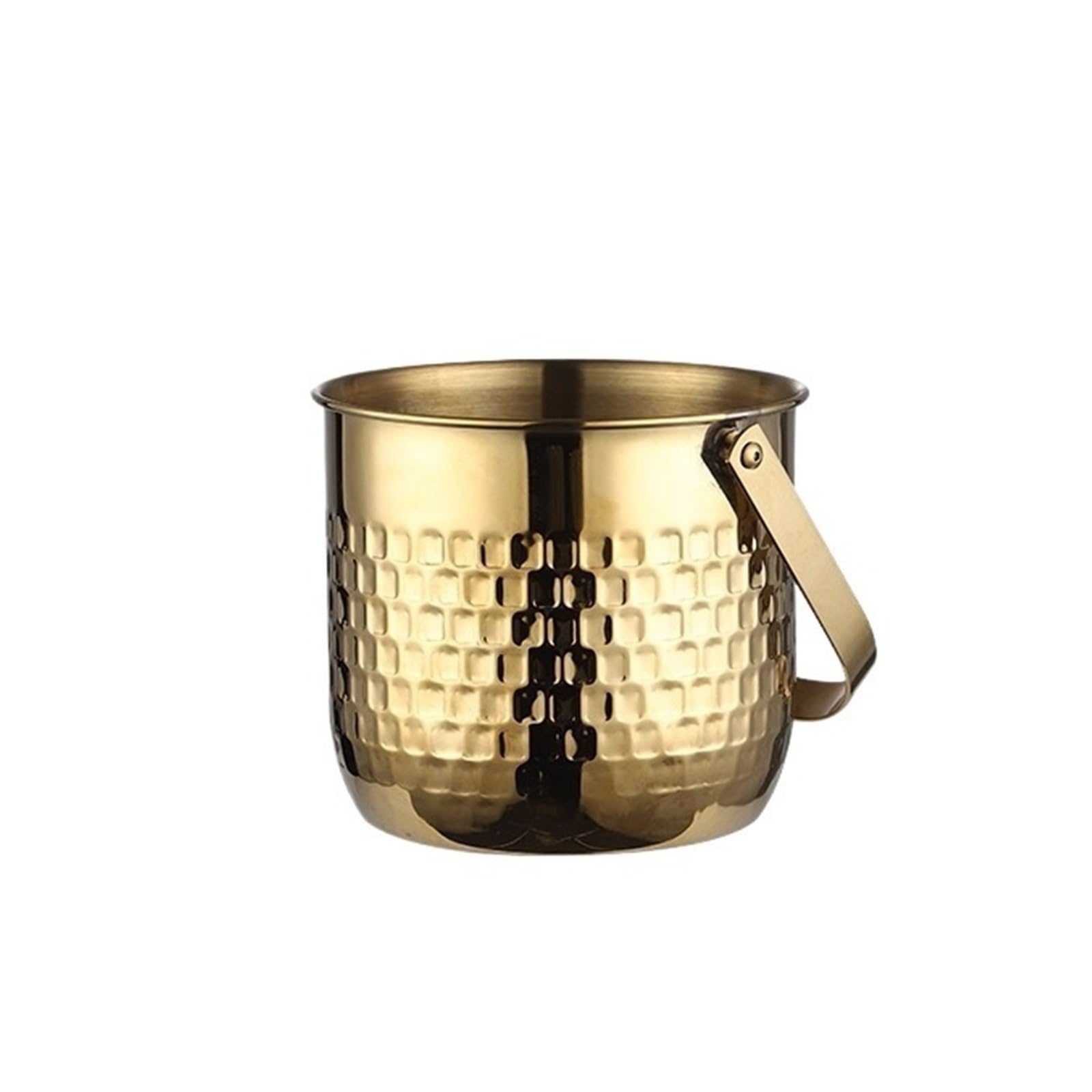 Lijiaxiuyc-101 ice bucket Stainless Steel Ice Bucket Champagne For Parties Cocktail Bars, Freezers, And Wine champagne bucket(Gold)