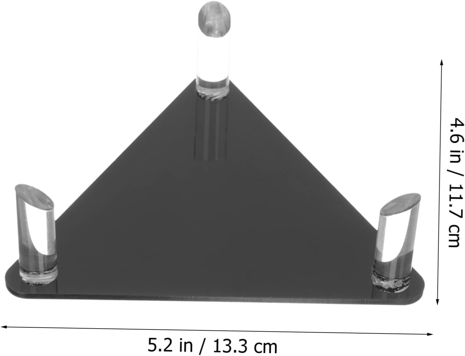 Mipcase 6pcs Basketball Display Stand Football Holder Versatile Rack for Soccer Rugby Softball Bowling for Home Office and Collectors
