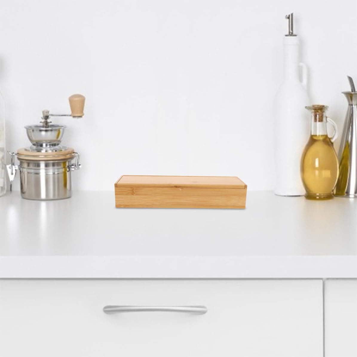 INOOMP Caja Organizadora de Cocina Adecuado para Cajones y Restaurantes 2 Piezas, Diseño Multifuncional y Fácil de Transportar