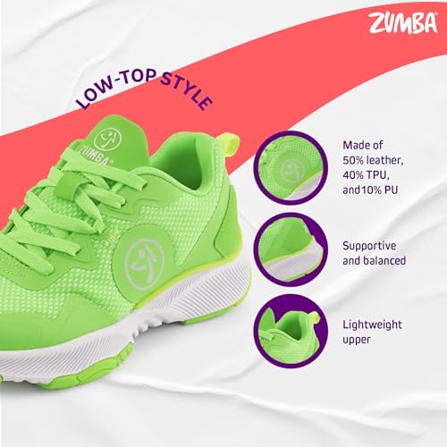ZUMBA Women’s Train Dance Cardio Sneakers4