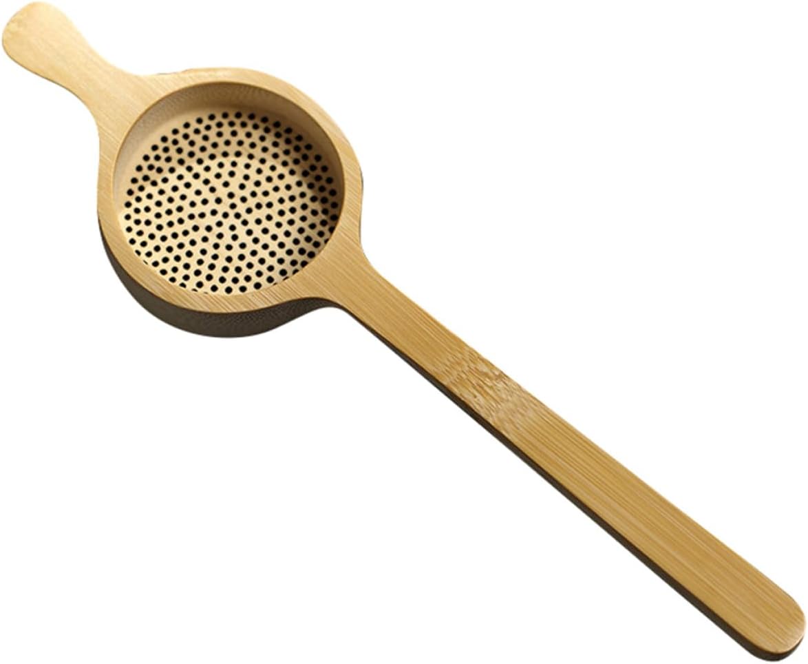 TIDTALEO Natural Tea Infuser Strainer with Fine Mesh Filter Handmade Tea Filter Cups and Mugs Accessory
