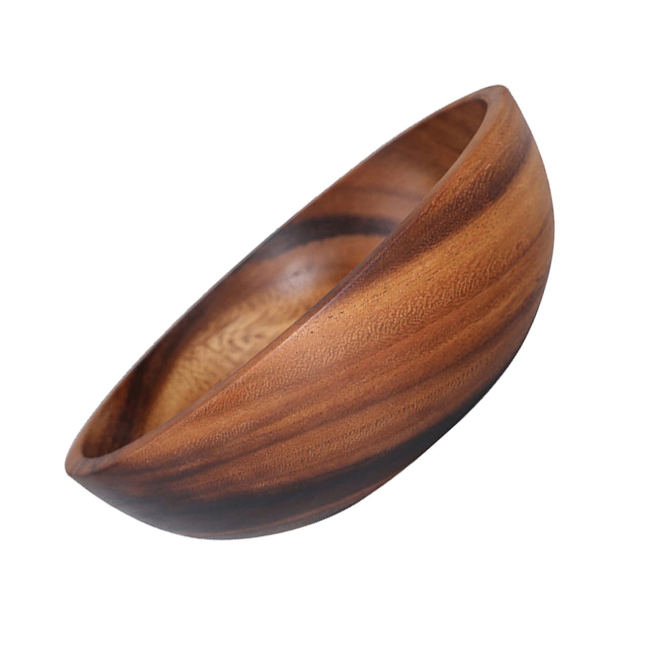 Saladier en bois incassable grand bol de 24 cm pour remplacer les saladiers fragiles