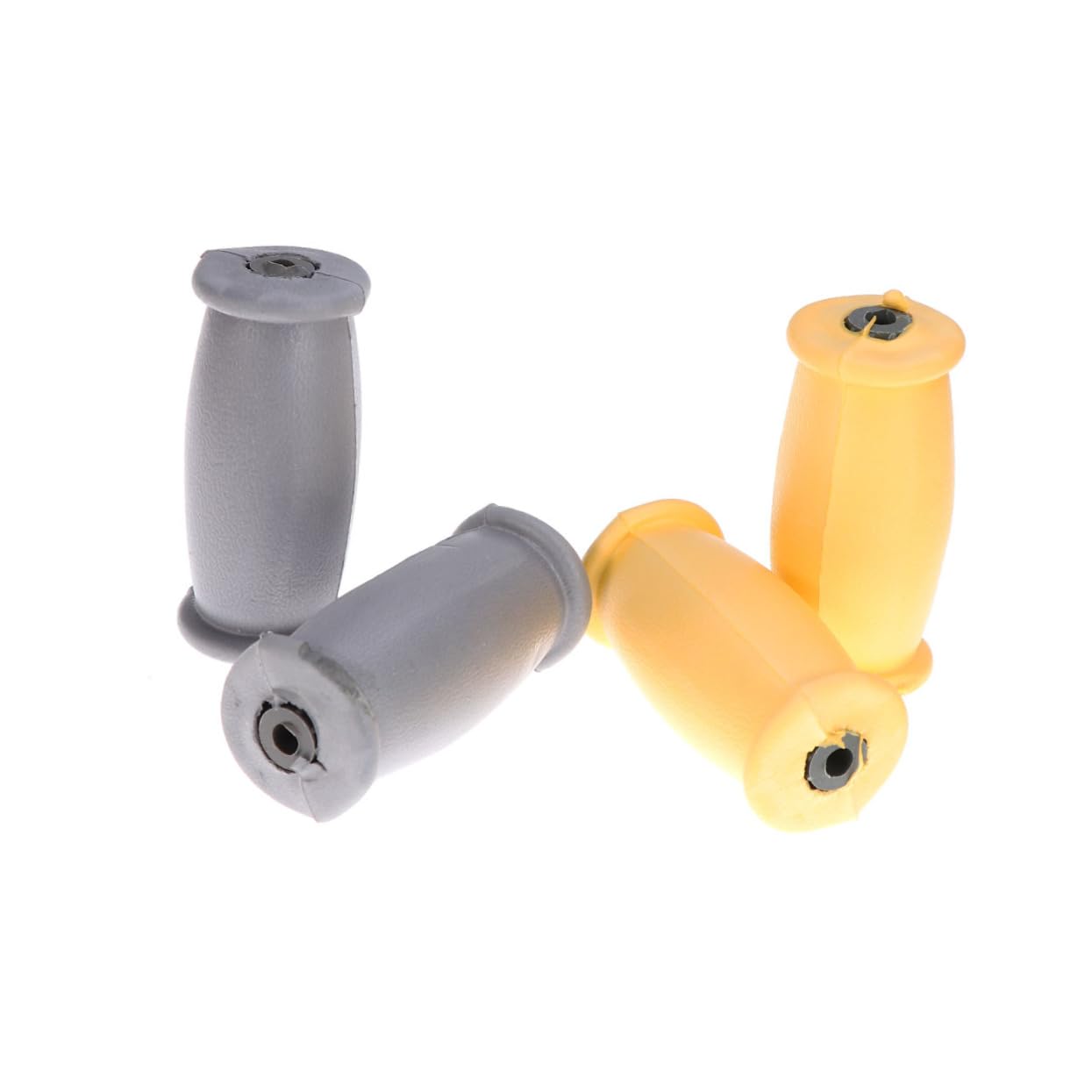 TOBBOMEY Crutch Accessories Set Hand Grip Pads Crutch Hardware Comfortable Non-slip Easy to Clean Aluminum Wood Crutches