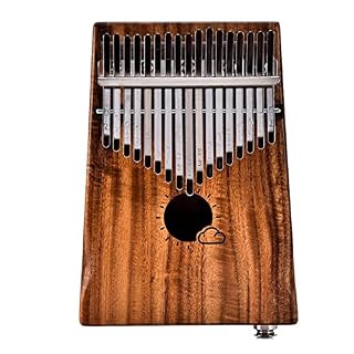 WYZQ 17 clés Kalimba Pouce Piano Cheval Doigt Piano Instrument Portable Doigt Piano Cadeaux pour Les Débutants - Les Beatles, Paul McCartney, John Lennon, RIngo Starr, George Harrison