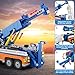 Tow Truck Building Kit 781 PCS, Crane Semi and Trailer Car Transporter, Construction Vehicles Building Blocks Set, Rescue Cars Compatible with Lego Truck, Gift for Boys Age 6-12 8-14 & Girls