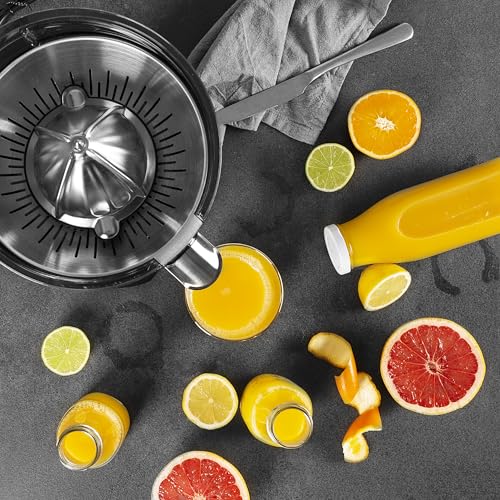 Princess Master Juicer Pro – Edelstahl Presskegel – Rostfreier Edelstahl – 201860 – Silber – Bild 6