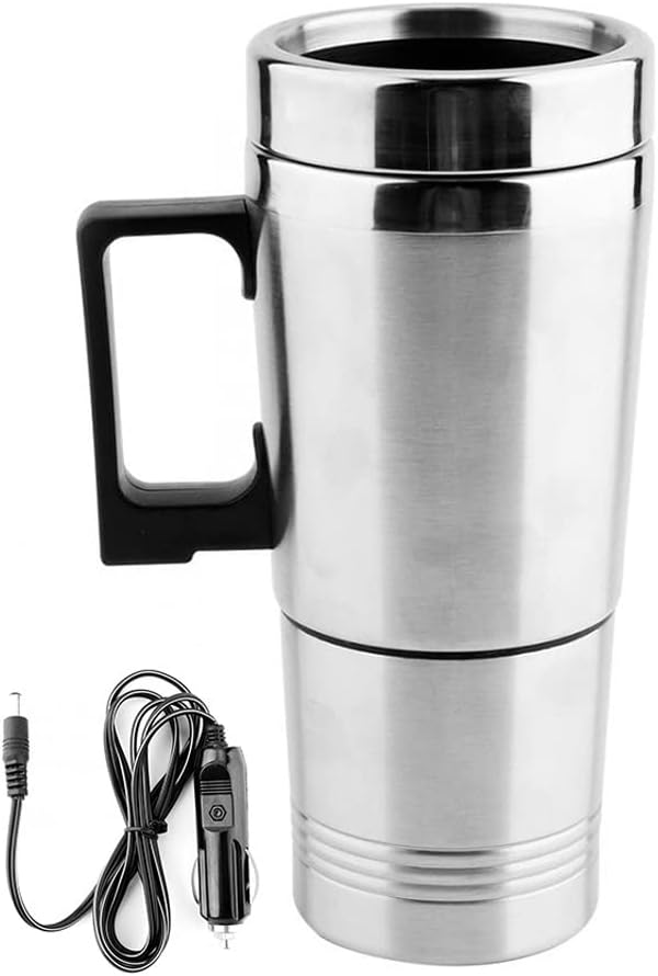 EUNEWR 300ml Electric Car Travel Kettle 12v Fast Boiler for Tea Coffee