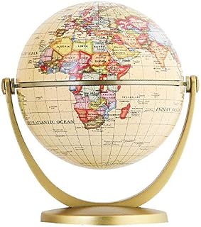Exerz 10cm Mini Antique Globe (Diameter: 10cm)