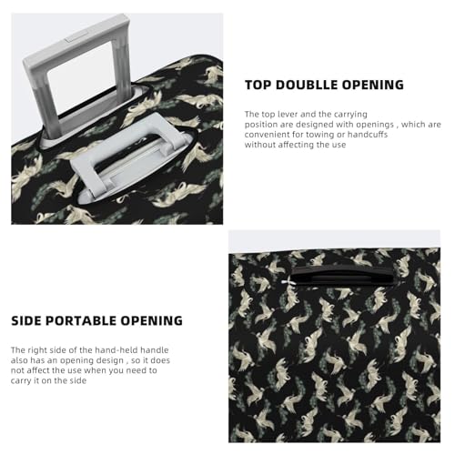 Housse de protection extensible pour valises rigides souples XL noir